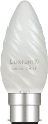 Candle 45mm Twisted Incandescent Luxram Decorative Candle Candle 45mm Twisted Incandescent Luxram Decorative Candle